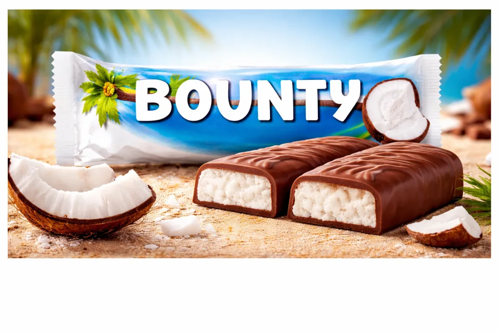 شکلات نارگیلی بونتی 55 گرمی (BOUNTY)